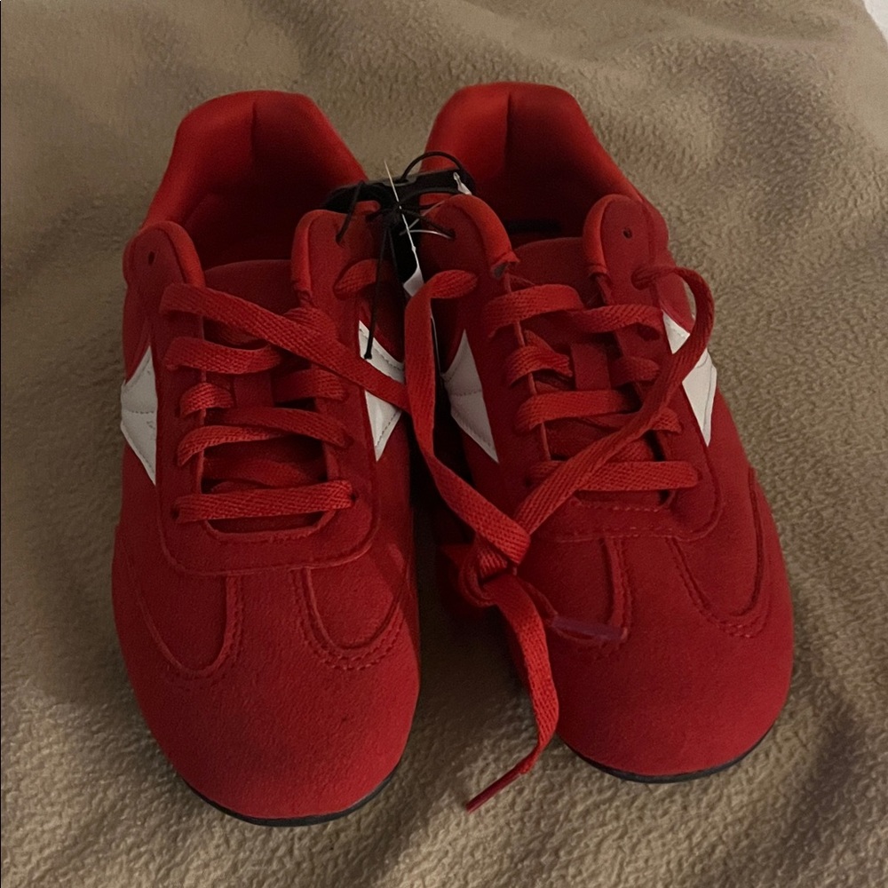 Kids Red Athletic Shoes